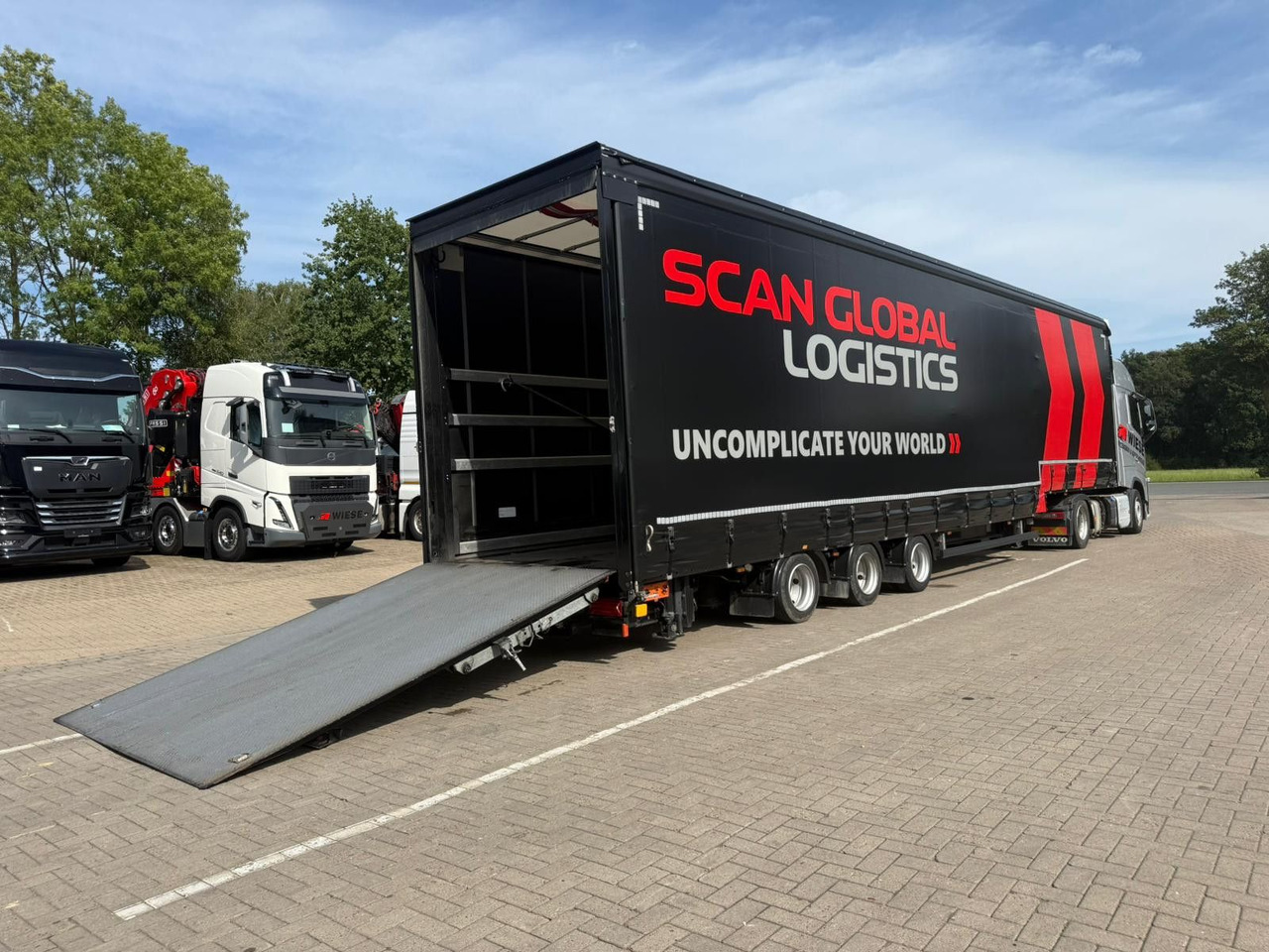 Wiese 3-Achs Gabestaplertransporter Mega LBW - Niska poluprikolica za prevoz: slika 5 Wiese 3-Achs Gabestaplertransporter Mega LBW - Niska poluprikolica za prevoz: slika 5