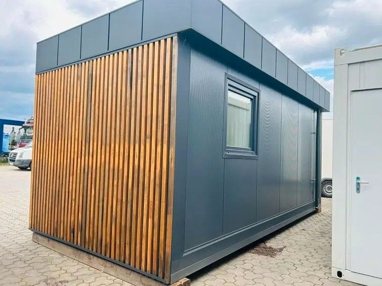 Wiese Wunderschöner Büro/Saunacontainer - Prikolica za prevoz kontejnera/ Prikolica sa promenjivim sandukom: slika 4 Wiese Wunderschöner Büro/Saunacontainer - Prikolica za prevoz kontejnera/ Prikolica sa promenjivim sandukom: slika 4