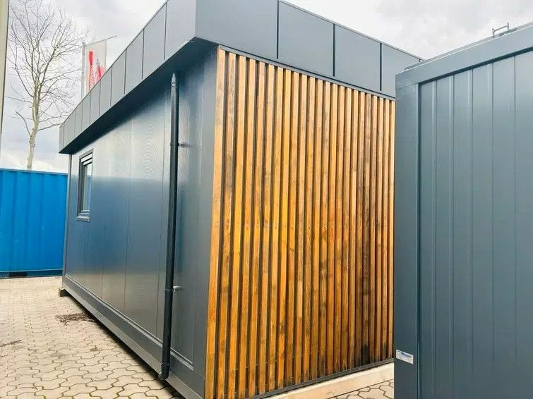 Wiese Wunderschöner Büro/Saunacontainer - Prikolica za prevoz kontejnera/ Prikolica sa promenjivim sandukom: slika 5 Wiese Wunderschöner Büro/Saunacontainer - Prikolica za prevoz kontejnera/ Prikolica sa promenjivim sandukom: slika 5