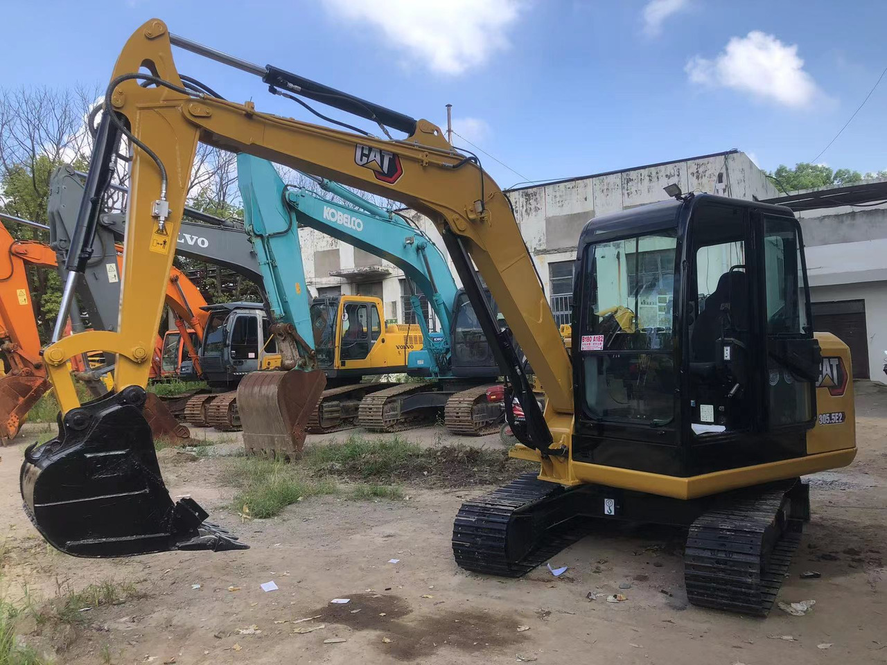 CATERPILLAR 305.5E - Mini bager: slika 1 CATERPILLAR 305.5E - Mini bager: slika 1