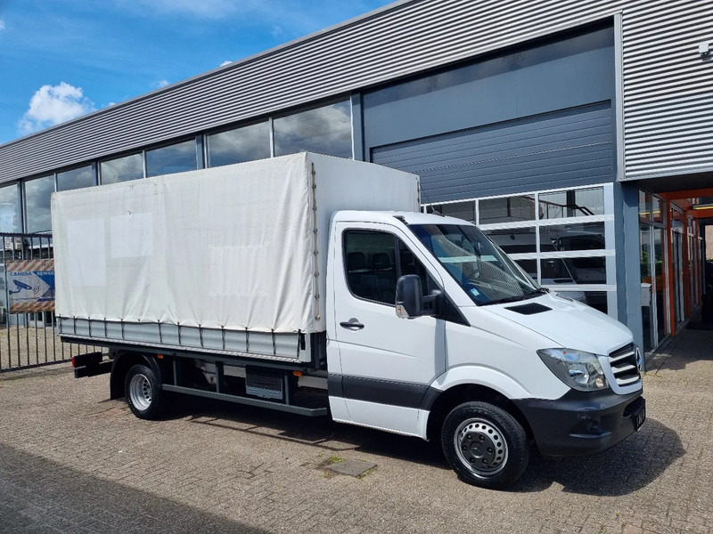 Mercedes-Benz Sprinter 514 CDI/ Huifzeil/ Airco/ EURO 6 - Dostavno vozilo sa ceradom: slika 1 Mercedes-Benz Sprinter 514 CDI/ Huifzeil/ Airco/ EURO 6 - Dostavno vozilo sa ceradom: slika 1