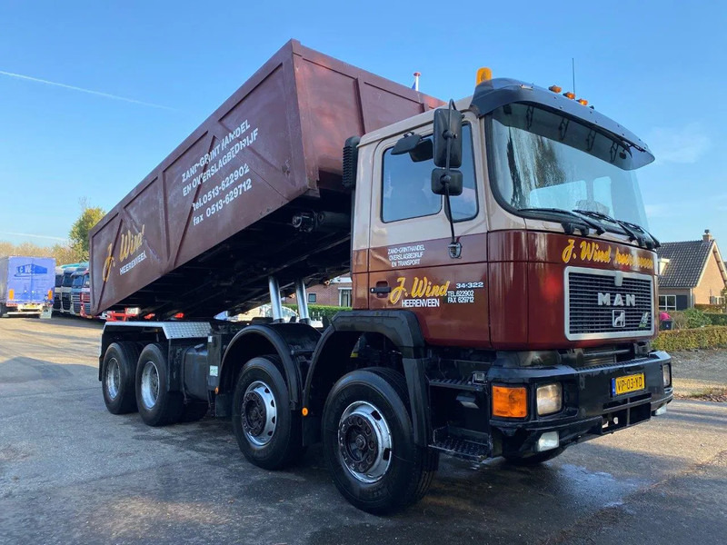 MAN 35 35.322 HOLLAND TRUCK FULL STEEL SPRING MANUAL ZF GEARBOX no 372 - Istovarivač: slika 2 MAN 35 35.322 HOLLAND TRUCK FULL STEEL SPRING MANUAL ZF GEARBOX no 372 - Istovarivač: slika 2