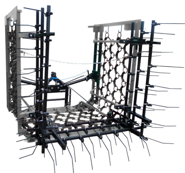Metal-Technik Chwastownik / DESYERBADOR MECANICO - Češljasta drljača: slika 1 Metal-Technik Chwastownik / DESYERBADOR MECANICO - Češljasta drljača: slika 1