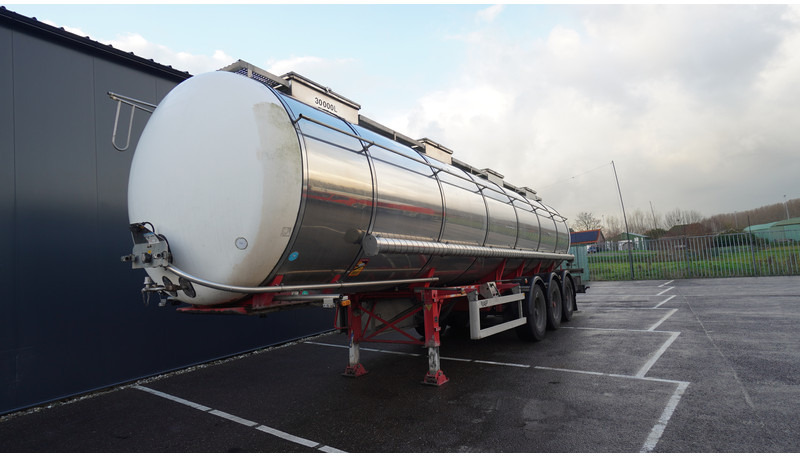 Burg 3 AXLE TANK CHEMIE TRAILER 30.000LTR - Poluprikolica cisterna: slika 2 Burg 3 AXLE TANK CHEMIE TRAILER 30.000LTR - Poluprikolica cisterna: slika 2