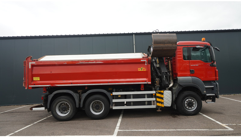 MAN TGS 28.400 6X6 2 SIDE TIPPER WITH HMF 1643 CRANE 376.400KM - Kamion sa dizalicom: slika 5 MAN TGS 28.400 6X6 2 SIDE TIPPER WITH HMF 1643 CRANE 376.400KM - Kamion sa dizalicom: slika 5