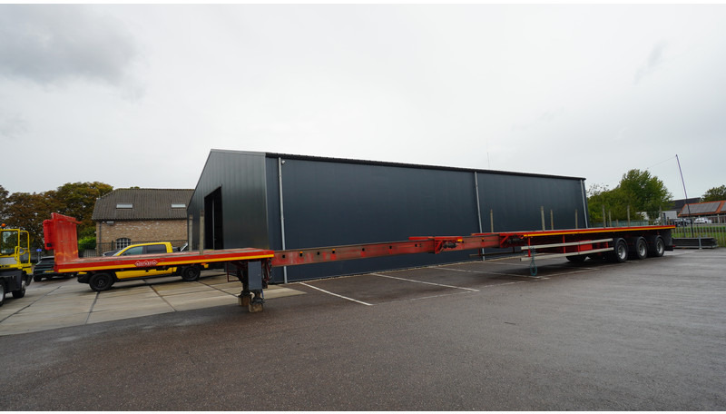 Nooteboom 3 AXLE FLATBED 3X EXTENDABLE TRAILER 43.95mtr TOTAL LENGHT - Plato poluprikolica: slika 1 Nooteboom 3 AXLE FLATBED 3X EXTENDABLE TRAILER 43.95mtr TOTAL LENGHT - Plato poluprikolica: slika 1