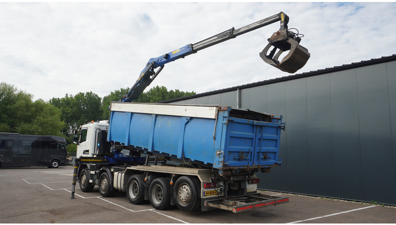 Scania G 490 10X4 CABLE SYSTEM TRUCK WITH PALFINGER Q180Z95TR CRANE - Kamion sa dizalicom: slika 3 Scania G 490 10X4 CABLE SYSTEM TRUCK WITH PALFINGER Q180Z95TR CRANE - Kamion sa dizalicom: slika 3