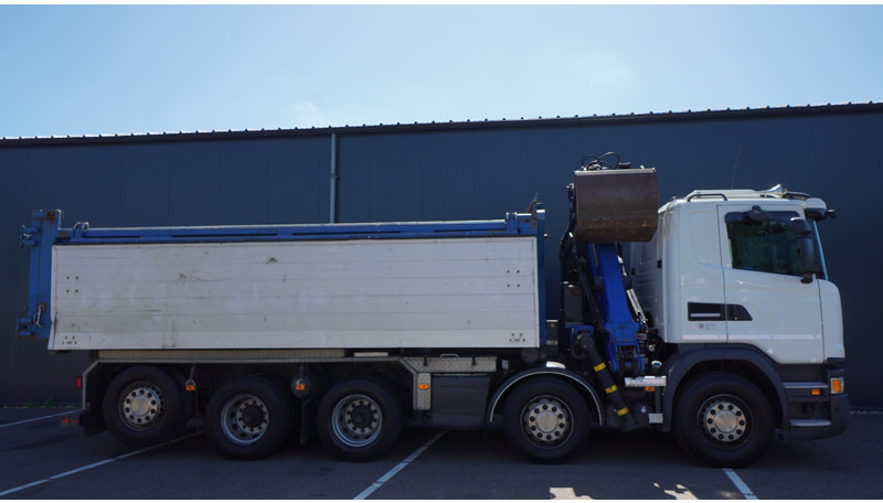 Scania G 490 10X4 CABLE SYSTEM TRUCK WITH PALFINGER Q180Z95TR CRANE - Kamion sa dizalicom: slika 4 Scania G 490 10X4 CABLE SYSTEM TRUCK WITH PALFINGER Q180Z95TR CRANE - Kamion sa dizalicom: slika 4