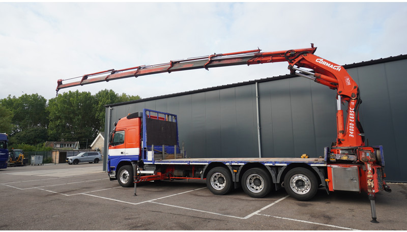 Volvo FM 450 8X4 FLATBED WITH GORMACH 3400E6 CRANE - Kamion sa dizalicom: slika 3 Volvo FM 450 8X4 FLATBED WITH GORMACH 3400E6 CRANE - Kamion sa dizalicom: slika 3