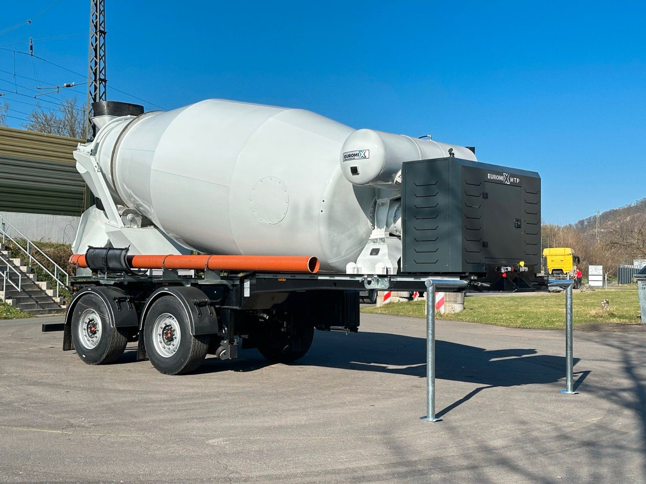 EUROMIX MTP - 10m³ Betonmischer-Auflieger - Mikser za beton: slika 1 EUROMIX MTP - 10m³ Betonmischer-Auflieger - Mikser za beton: slika 1