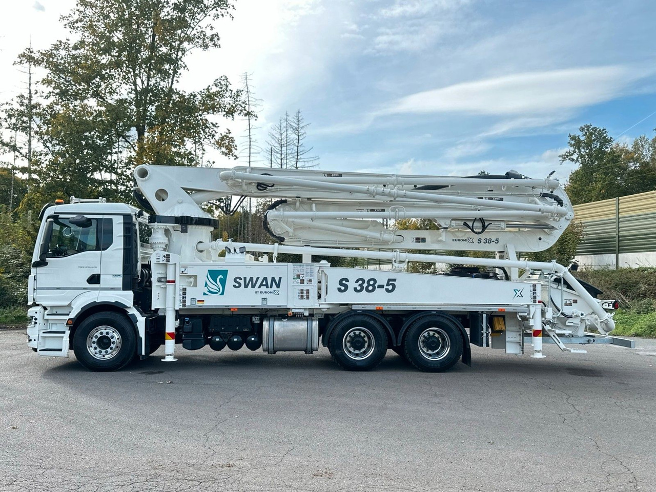 MAN TGS 26.510 6x4 SWAN TSP 38-5 160RZ ( 38m ) - Auto pumpa za beton: slika 3 MAN TGS 26.510 6x4 SWAN TSP 38-5 160RZ ( 38m ) - Auto pumpa za beton: slika 3