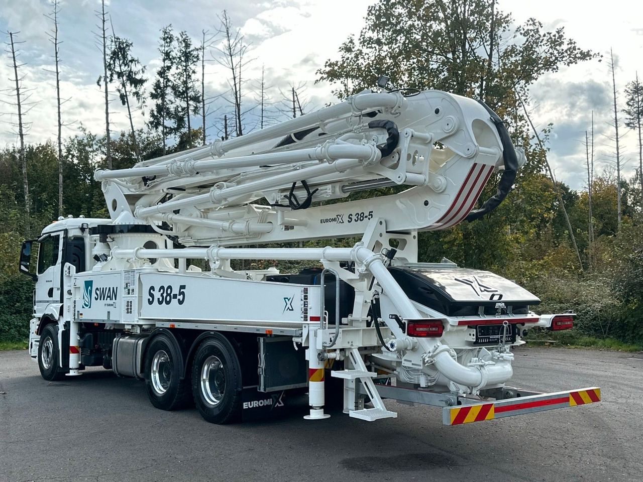 MAN TGS 26.510 6x4 SWAN TSP 38-5 160RZ ( 38m ) - Auto pumpa za beton: slika 4 MAN TGS 26.510 6x4 SWAN TSP 38-5 160RZ ( 38m ) - Auto pumpa za beton: slika 4