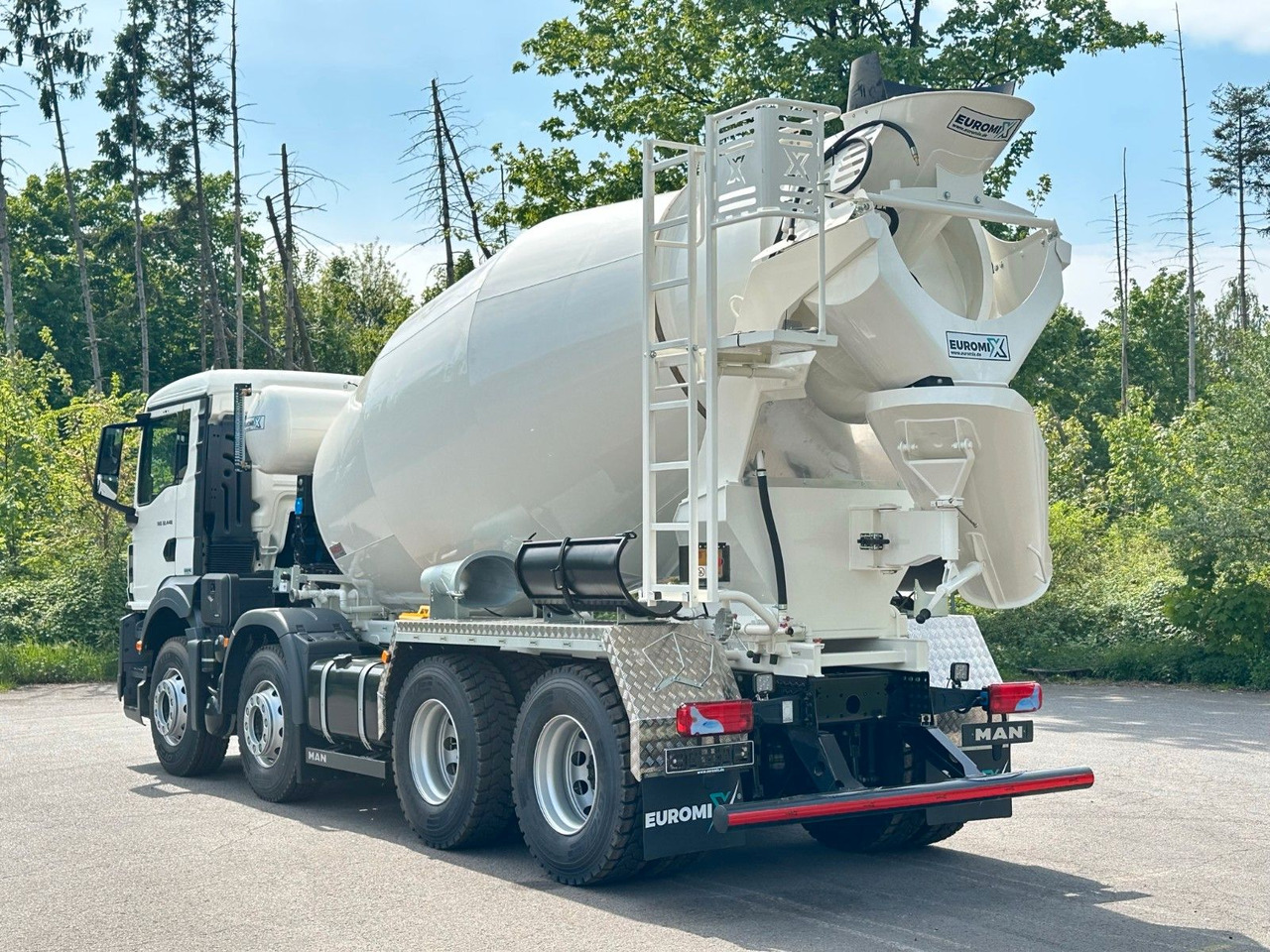 Mikser za beton MAN TGS 32.440 8x4 / Euromix MTP EM 9 L: slika 6
