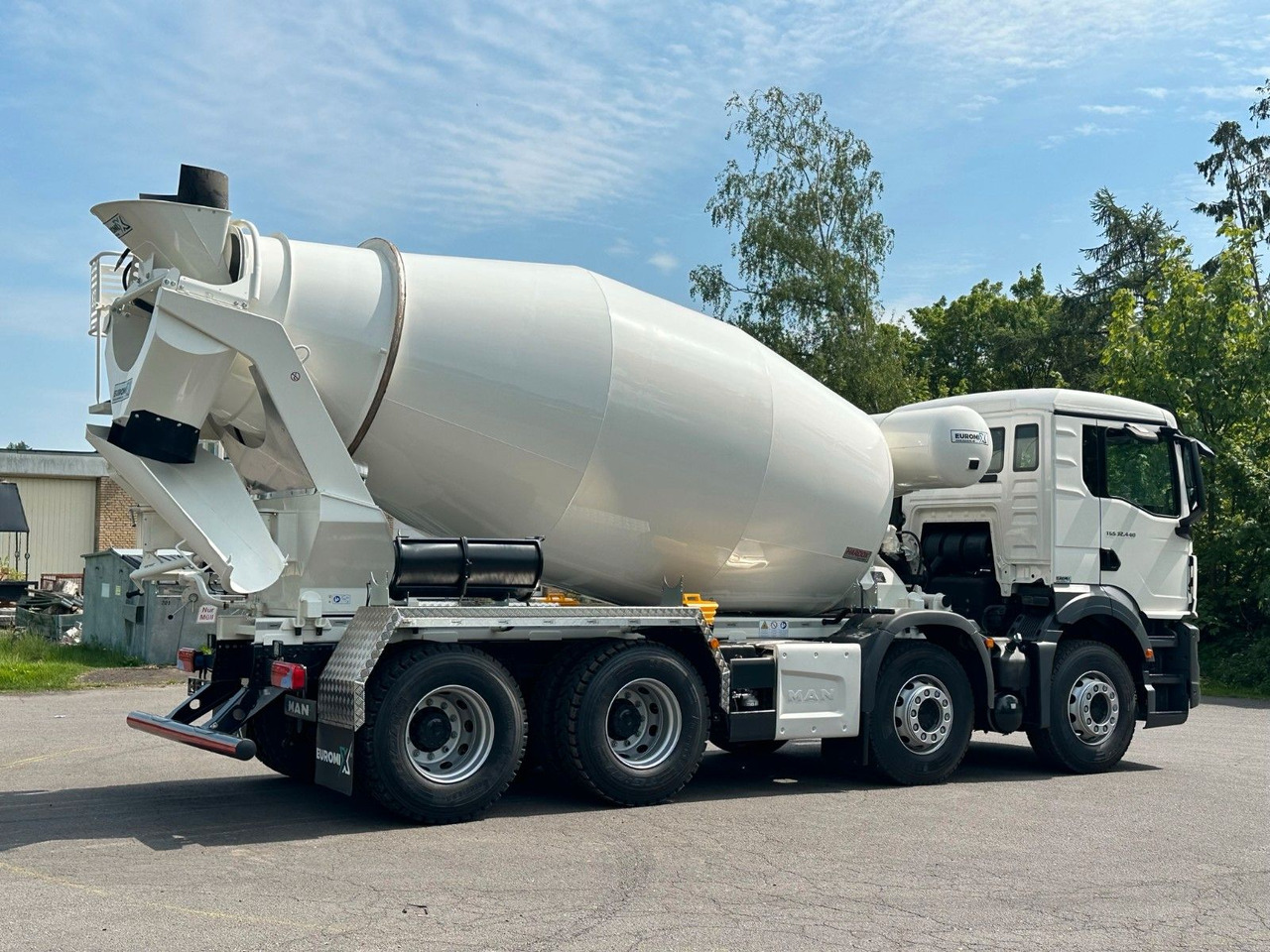 Mikser za beton MAN TGS 32.440 8x4 / Euromix MTP EM 9 L: slika 9