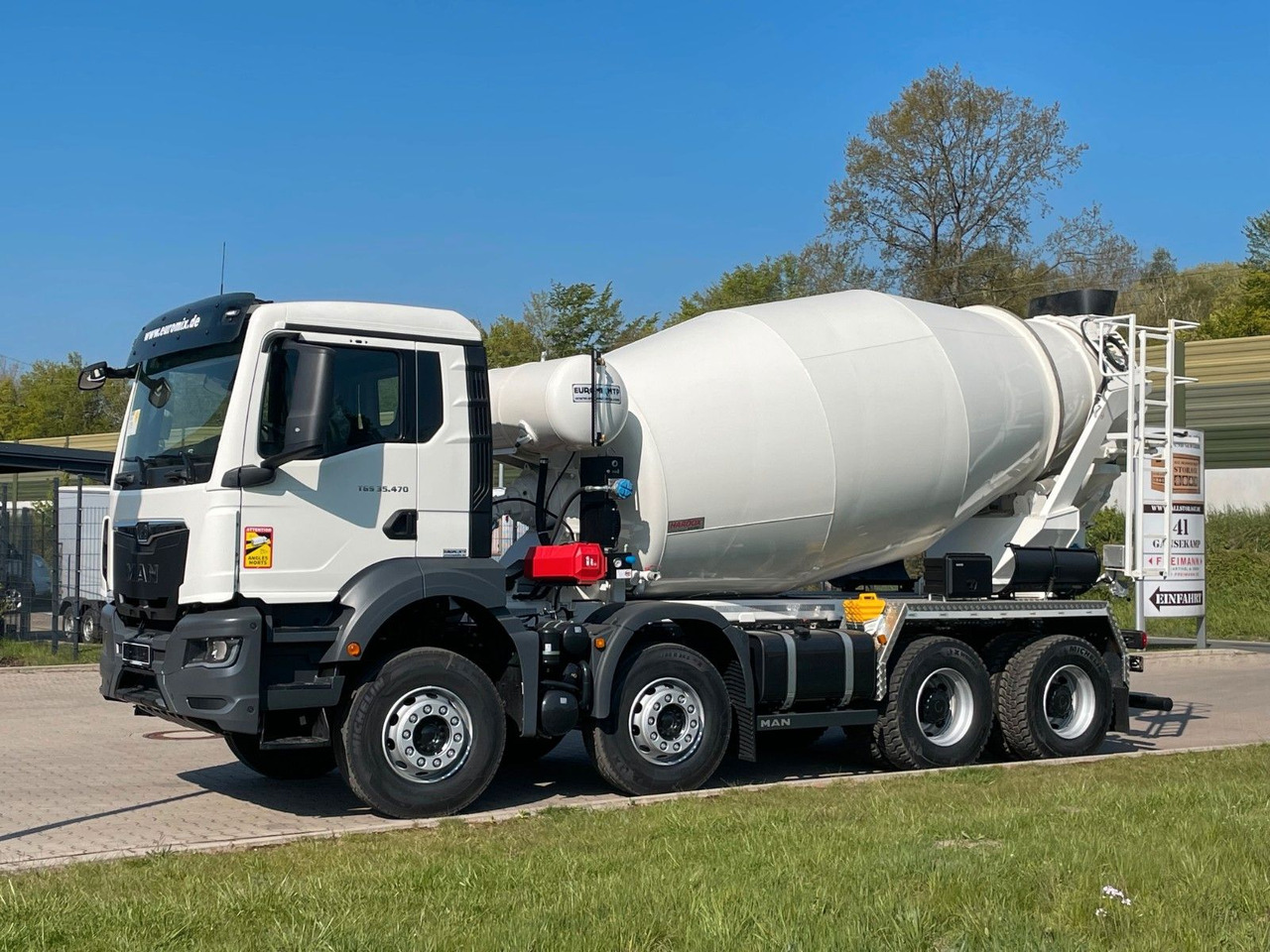 MAN TGS 35.520 8x4 /Euro6e EuromixMTP EM 10 L - Mikser za beton: slika 3 MAN TGS 35.520 8x4 /Euro6e EuromixMTP EM 10 L - Mikser za beton: slika 3