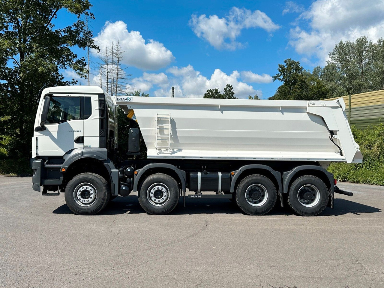 Istovarivač MAN TGS 37.520 8x4 EuromixMTP Mulden Kipper: slika 10