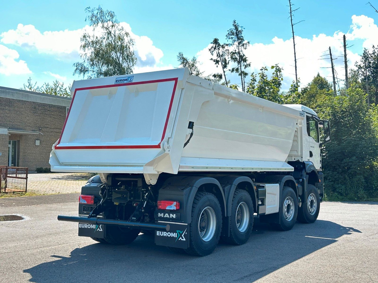 Istovarivač MAN TGS 37.520 8x4 EuromixMTP Mulden Kipper: slika 12