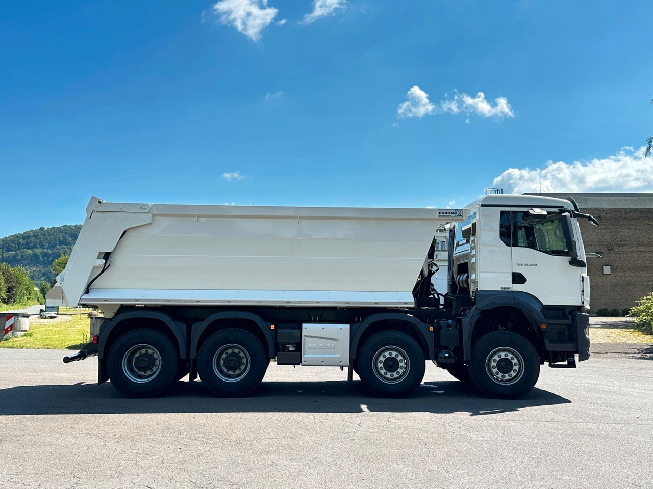 Istovarivač MAN TGS 37.520 8x4 EuromixMTP Mulden Kipper: slika 13