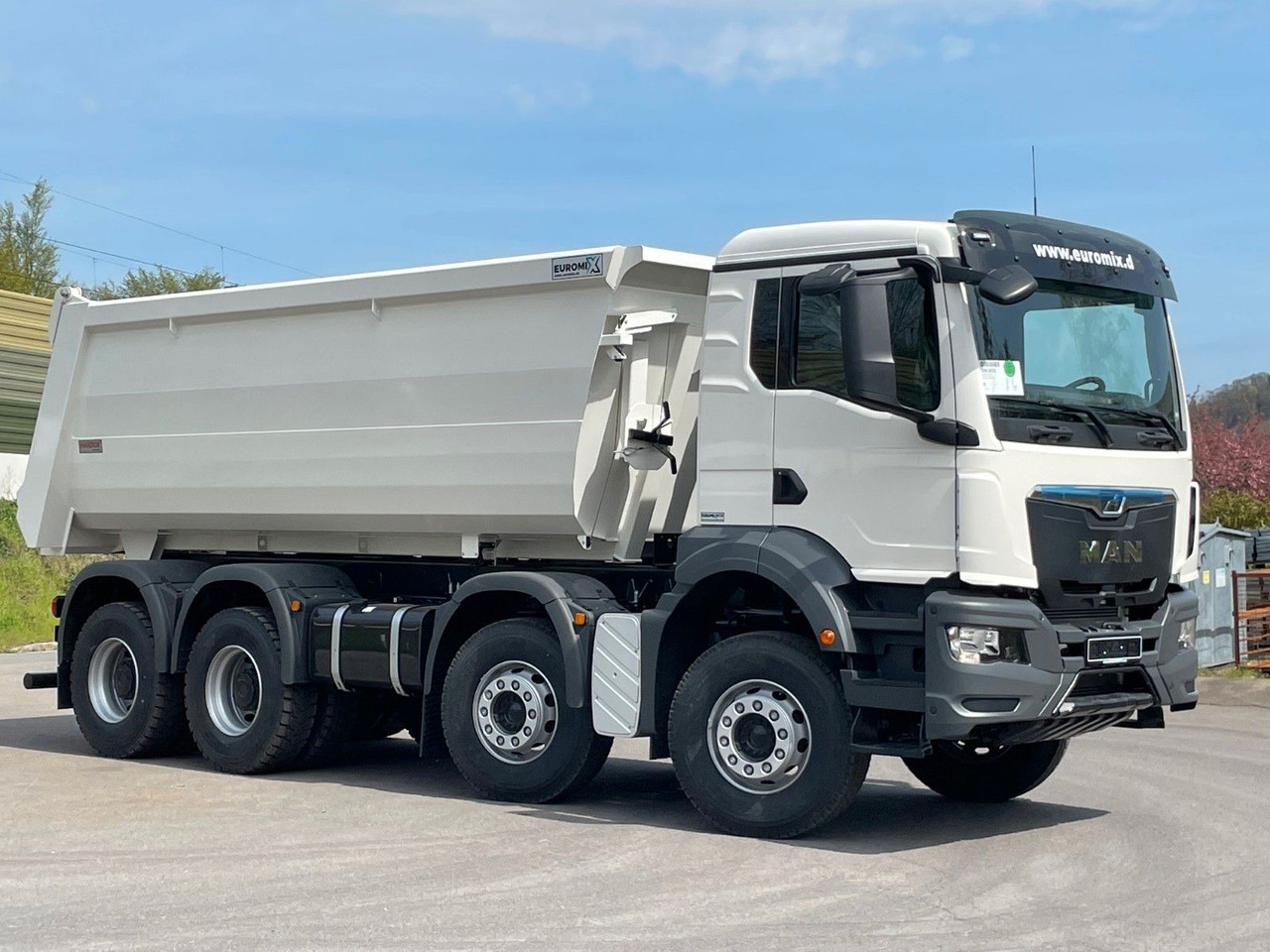 MAN TGS 41.400 8x4 / EUROMIX MTP 20m³/ EURO2 Kipper - Istovarivač: slika 1 MAN TGS 41.400 8x4 / EUROMIX MTP 20m³/ EURO2 Kipper - Istovarivač: slika 1