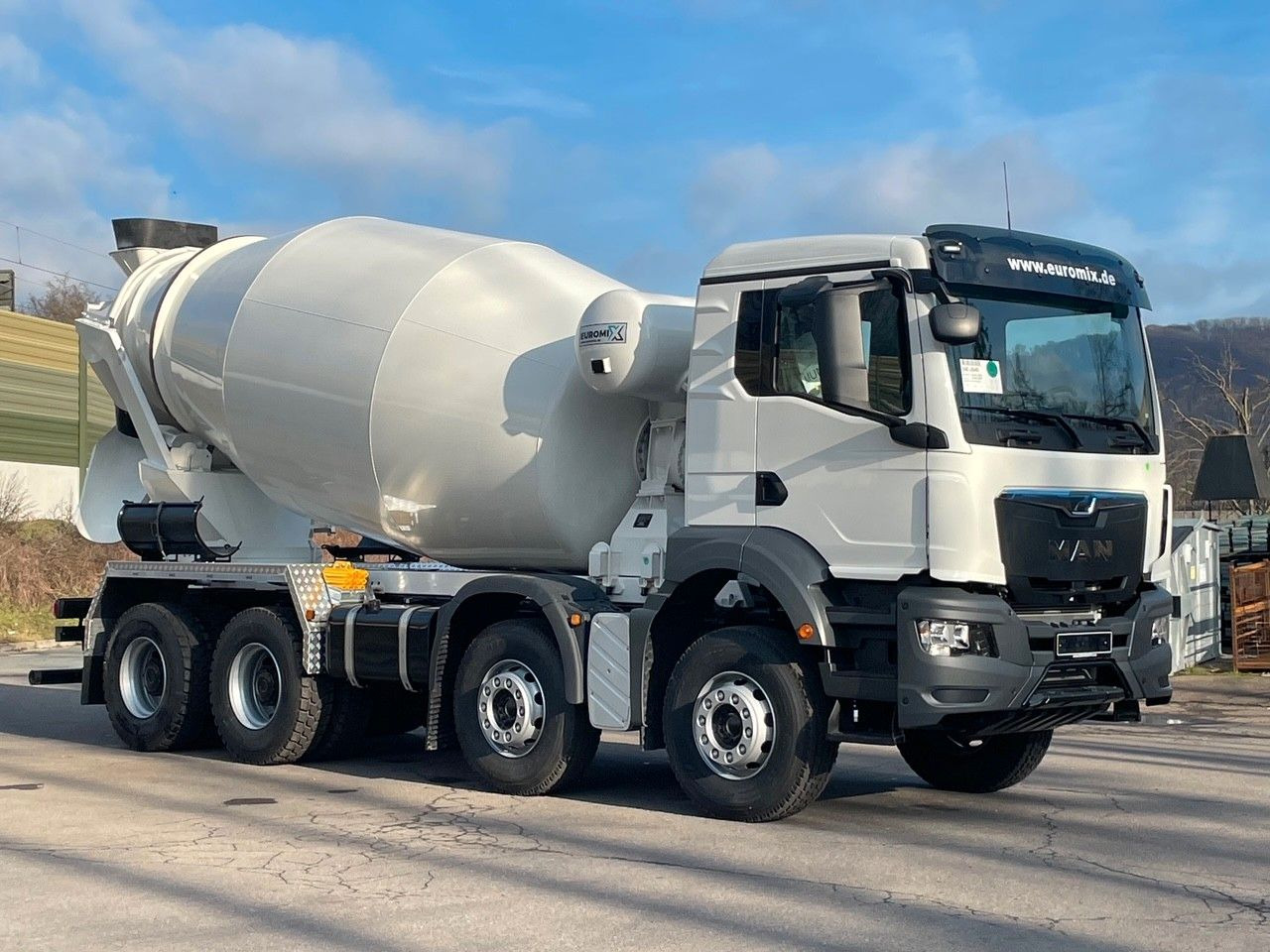 MAN TGS 41.400 8x4 / EuromixMTP EM 10m³ R/ EURO 5 - Mikser za beton: slika 1 MAN TGS 41.400 8x4 / EuromixMTP EM 10m³ R/ EURO 5 - Mikser za beton: slika 1