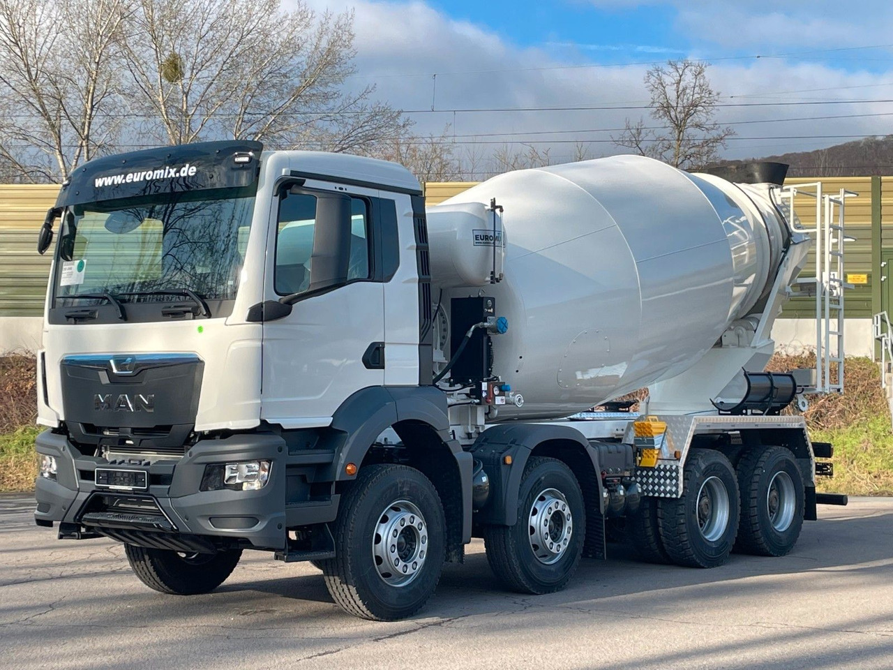 MAN TGS 41.400 8x4 / EuromixMTP EM 10m³ R/ EURO 5 - Mikser za beton: slika 3 MAN TGS 41.400 8x4 / EuromixMTP EM 10m³ R/ EURO 5 - Mikser za beton: slika 3