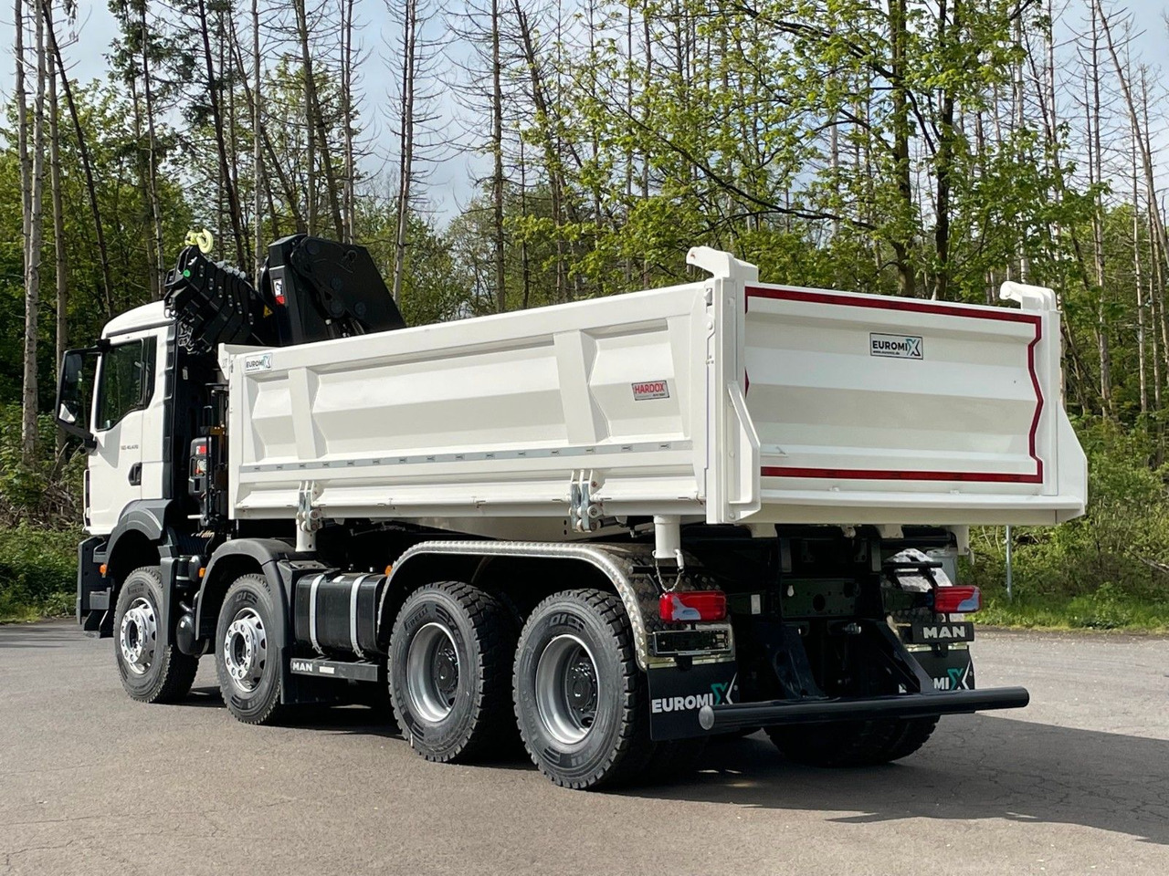 MAN TGS 41.480 8x4/Euro6e Euromix Kipper Hiab 228-6 - Istovarivač, Kamion sa dizalicom: slika 5 MAN TGS 41.480 8x4/Euro6e Euromix Kipper Hiab 228-6 - Istovarivač, Kamion sa dizalicom: slika 5