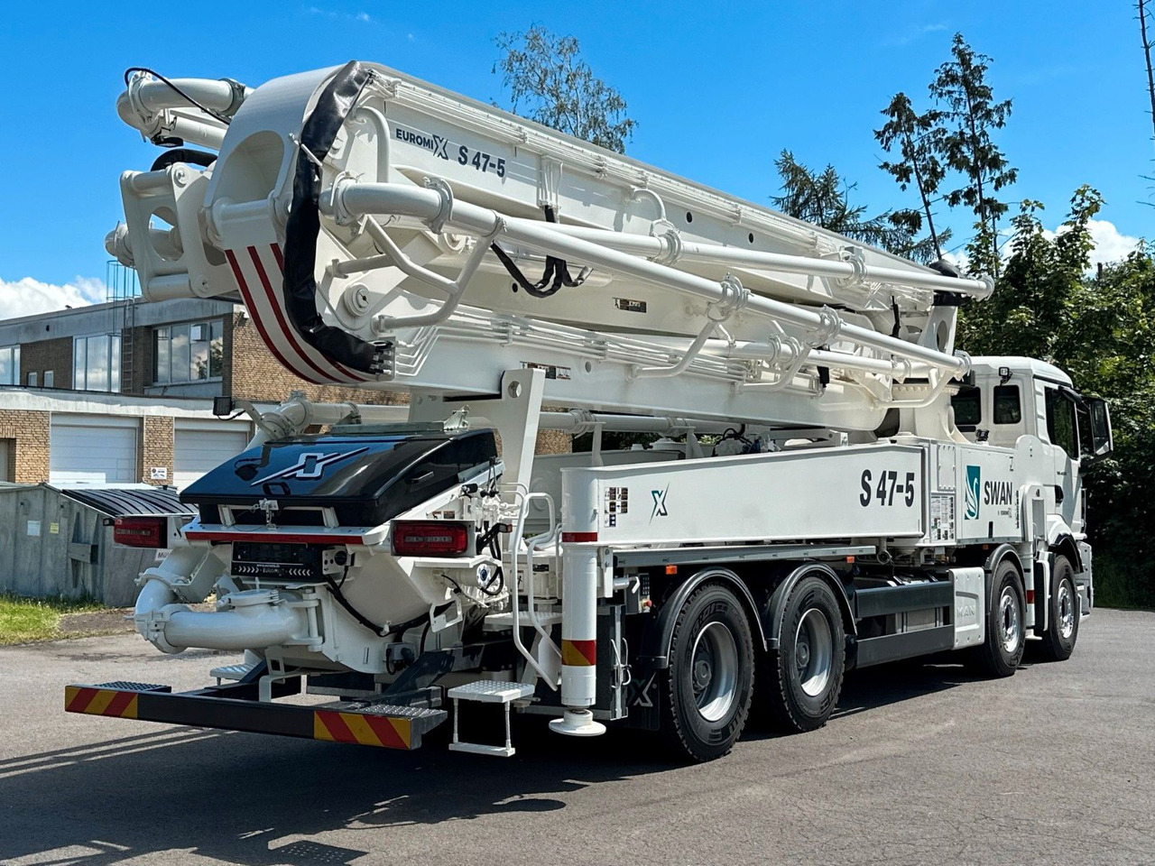 MAN TGS 41.520 8x4 SWAN TSP 47-5 160RZ ( 47m ) - Mikser za beton: slika 5 MAN TGS 41.520 8x4 SWAN TSP 47-5 160RZ ( 47m ) - Mikser za beton: slika 5