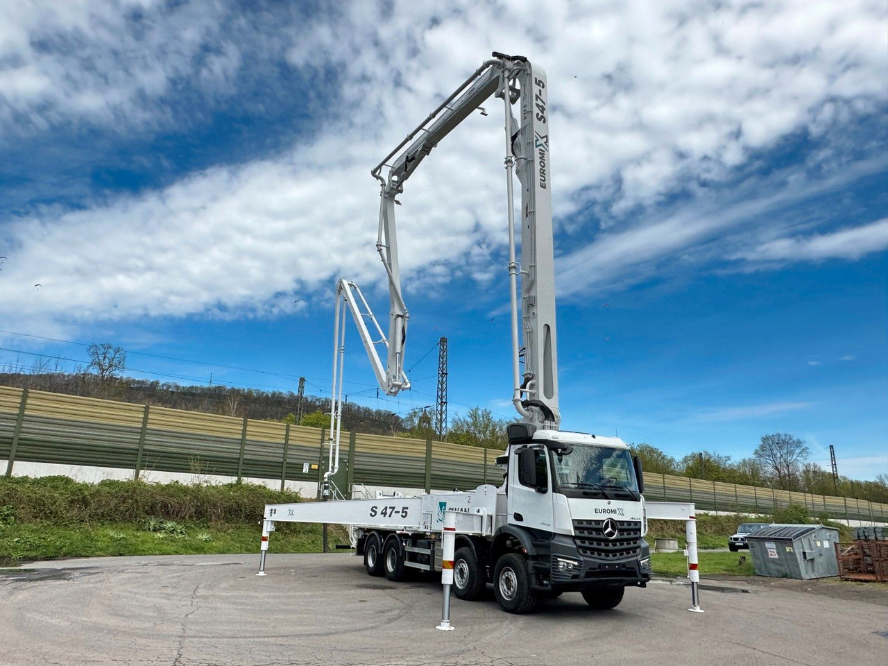 Lizing  Mercedes-Benz Arocs 5 4542 8x4 SWAN TSP 47-5 160RZ ( 47m ) Mercedes-Benz Arocs 5 4542 8x4 SWAN TSP 47-5 160RZ ( 47m ): slika 18