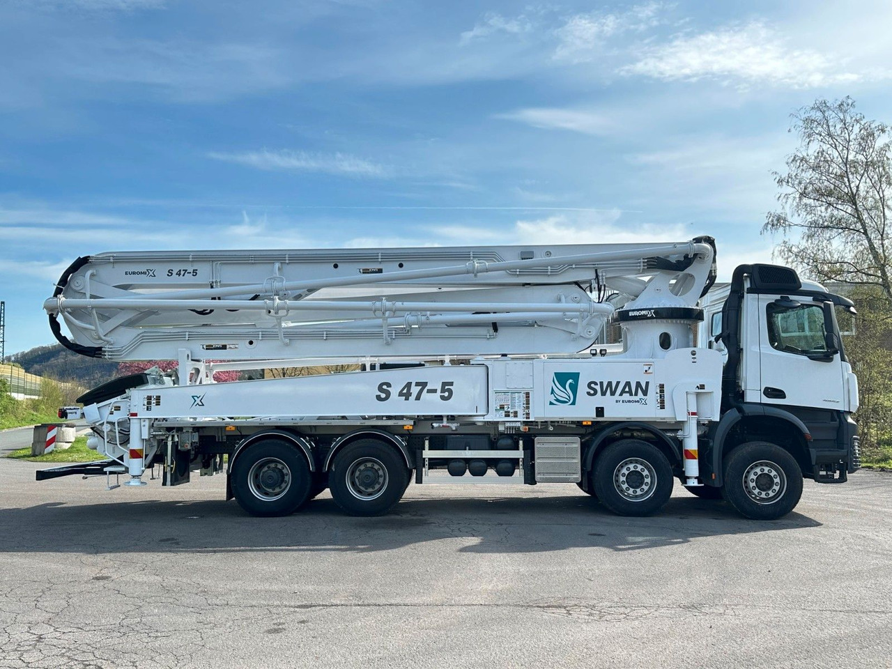 Lizing  Mercedes-Benz Arocs 5 4542 8x4 SWAN TSP 47-5 160RZ ( 47m ) Mercedes-Benz Arocs 5 4542 8x4 SWAN TSP 47-5 160RZ ( 47m ): slika 7