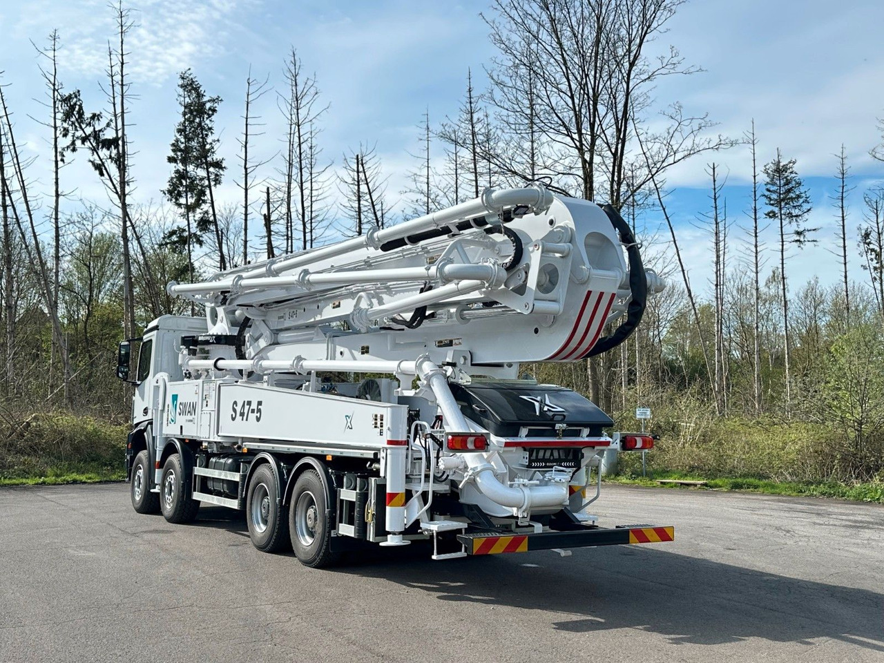 Mercedes-Benz Arocs 5 4542 8x4 SWAN TSP 47-5 160RZ ( 47m ) - Mikser za beton: slika 5 Mercedes-Benz Arocs 5 4542 8x4 SWAN TSP 47-5 160RZ ( 47m ) - Mikser za beton: slika 5