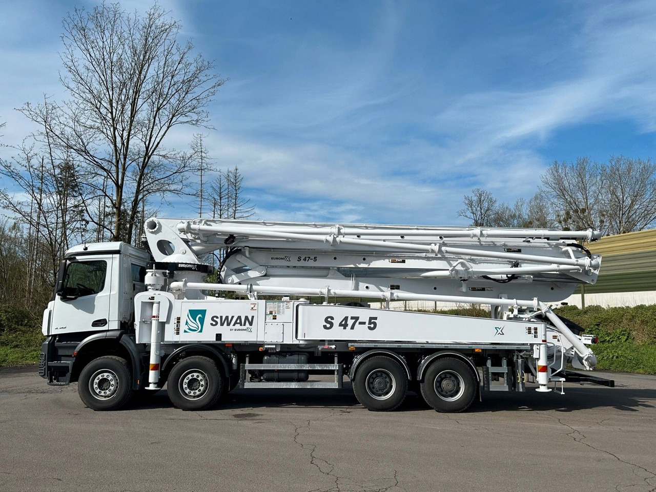 Mercedes-Benz Arocs 5 4542 8x4 SWAN TSP 47-5 160RZ ( 47m ) - Mikser za beton: slika 3 Mercedes-Benz Arocs 5 4542 8x4 SWAN TSP 47-5 160RZ ( 47m ) - Mikser za beton: slika 3