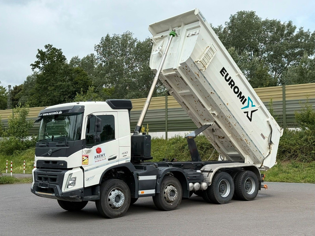 Volvo FMX 430 8X4 EuromixMTP 16m³ Hydraulische Klappe - Istovarivač: slika 1 Volvo FMX 430 8X4 EuromixMTP 16m³ Hydraulische Klappe - Istovarivač: slika 1