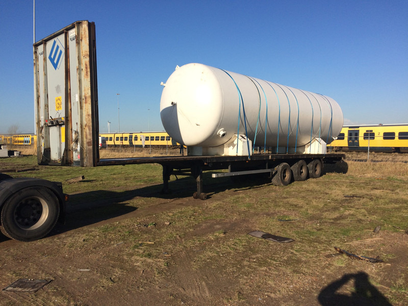Visser 50m3 (25ton) gastank stationary gastank On flatbed trailer - Gas, Gaz, LPG, GPL, Propane, Butane ID 1.018 - Rezervoar za gorivo: slika 2 Visser 50m3 (25ton) gastank stationary gastank On flatbed trailer - Gas, Gaz, LPG, GPL, Propane, Butane ID 1.018 - Rezervoar za gorivo: slika 2