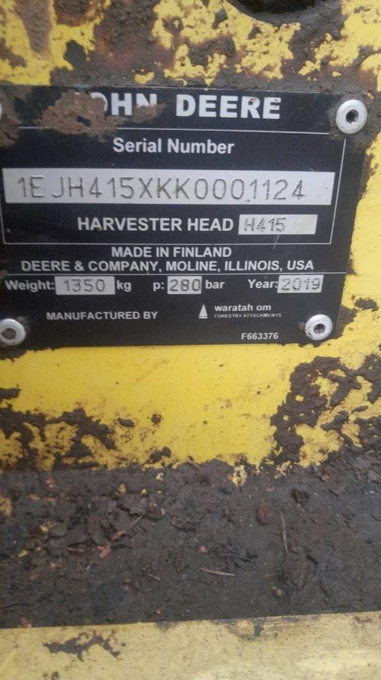 John Deere 1270 E - Kombajn za šumarstvo: slika 5 John Deere 1270 E - Kombajn za šumarstvo: slika 5