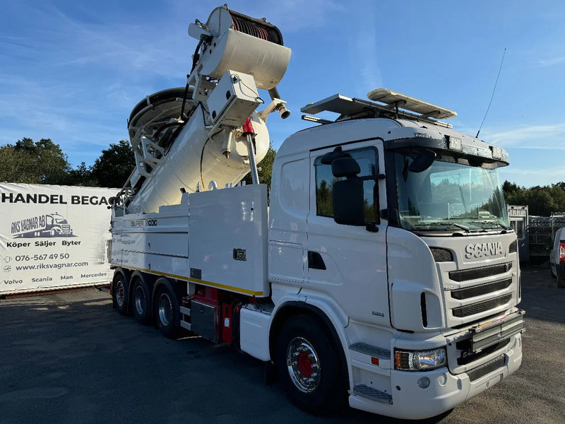 Scania R480 Vacuum / Sewer Jetter / Recycler, Euro 6, Super 2000 (16m3), 2013 - Vakuumska cisterna: slika 1 Scania R480 Vacuum / Sewer Jetter / Recycler, Euro 6, Super 2000 (16m3), 2013 - Vakuumska cisterna: slika 1