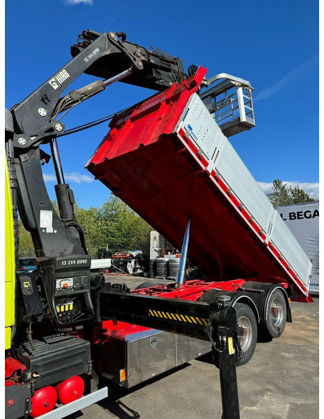 Volvo FM 6x2, Tipper + Crane and Skylift, 2009 - Istovarivač, Kamion sa dizalicom: slika 4 Volvo FM 6x2, Tipper + Crane and Skylift, 2009 - Istovarivač, Kamion sa dizalicom: slika 4