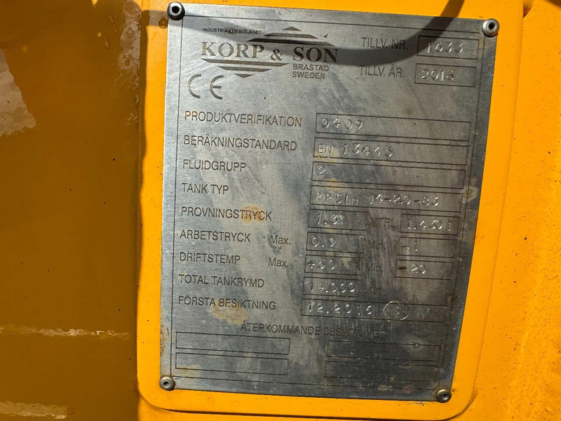Vakuumska cisterna Volvo FMX 450 6x2*4, Combi Sludge / High Pressure-truck, 2017: slika 7