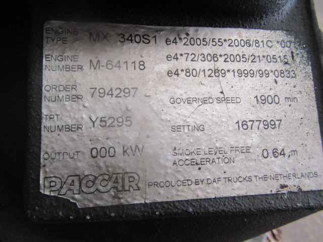 DAF XF 105 460 (MX340SI) FRONT CRANK COVER P/NO 1678699 - Motor i delovi za Kamion: slika 2 DAF XF 105 460 (MX340SI) FRONT CRANK COVER P/NO 1678699 - Motor i delovi za Kamion: slika 2