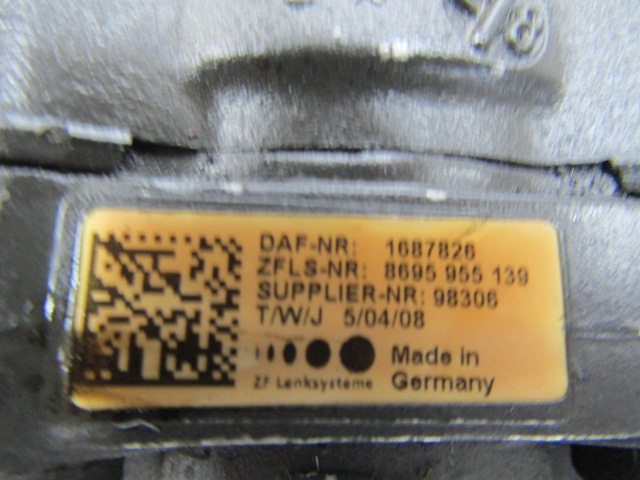 DAF XF 105 460 (MX340SI) POWER STEERING PUMP P/NO 1687826 - Upravljački sistem za Kamion: slika 2 DAF XF 105 460 (MX340SI) POWER STEERING PUMP P/NO 1687826 - Upravljački sistem za Kamion: slika 2