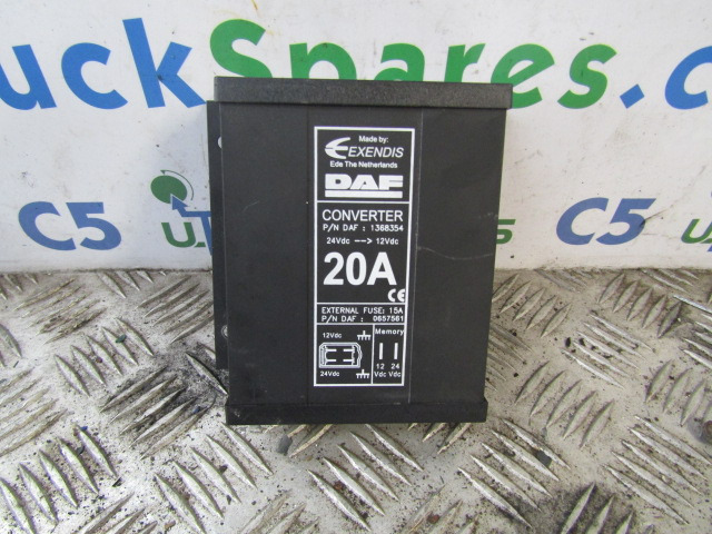 DAF XF 105 VOLTAGE DROPPER P/NO 1368354 - Električni sistem za Kamion: slika 1 DAF XF 105 VOLTAGE DROPPER P/NO 1368354 - Električni sistem za Kamion: slika 1