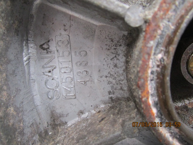 SCANIA 124 420 DC1203 WATER PUMP P/NO 1450153 - Motor i delovi za Kamion: slika 3 SCANIA 124 420 DC1203 WATER PUMP P/NO 1450153 - Motor i delovi za Kamion: slika 3