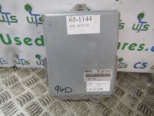 SCANIA P94 ENGINE ECU BOSCH P/NO 0281 001 322 - Upravljačka jedinica za Kamion: slika 1 SCANIA P94 ENGINE ECU BOSCH P/NO 0281 001 322 - Upravljačka jedinica za Kamion: slika 1