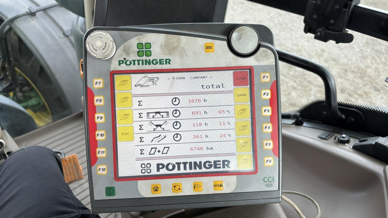 Prevrtač/ Grabuljač Pöttinger TOP 1252 C S-LINE: slika 23