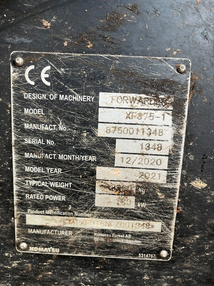 Prevoznik Komatsu 875: slika 14