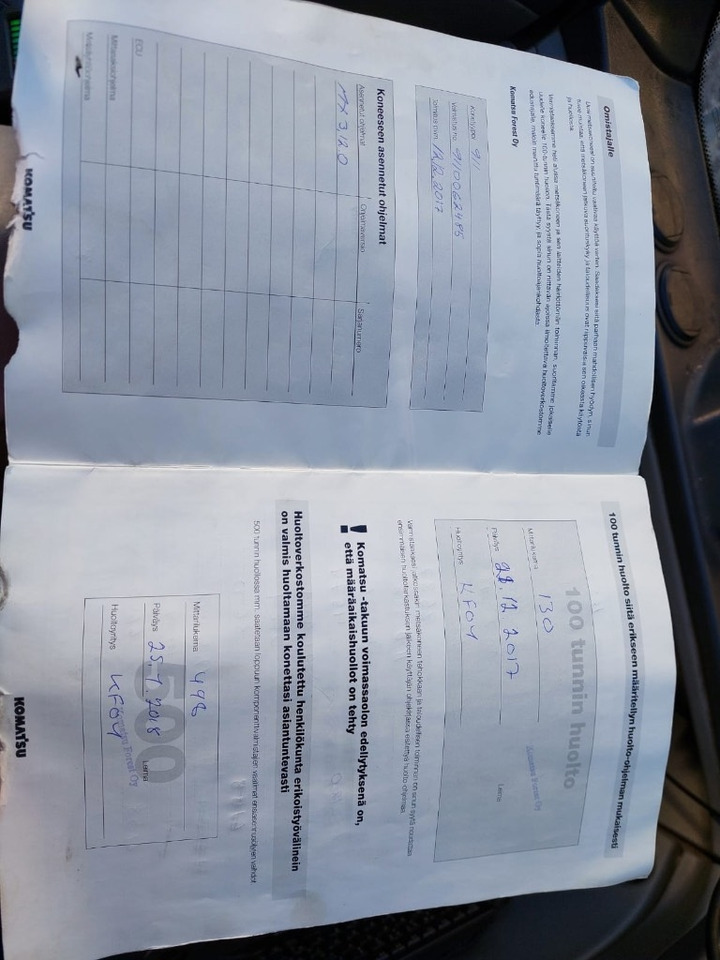 Kombajn za šumarstvo Komatsu 911: slika 11