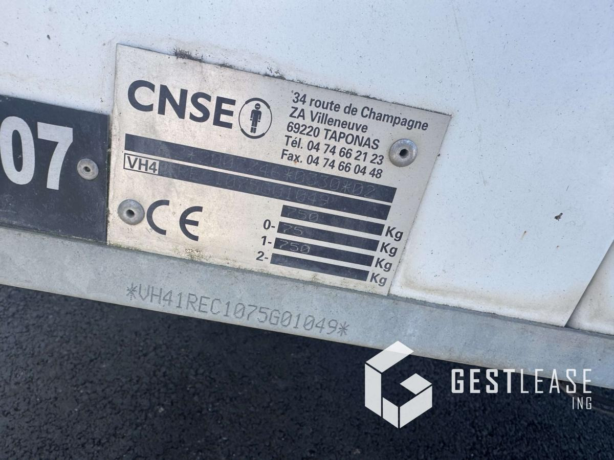 Građevinski kontejner, Prikolica CNSE roulotte de chantier: slika 9