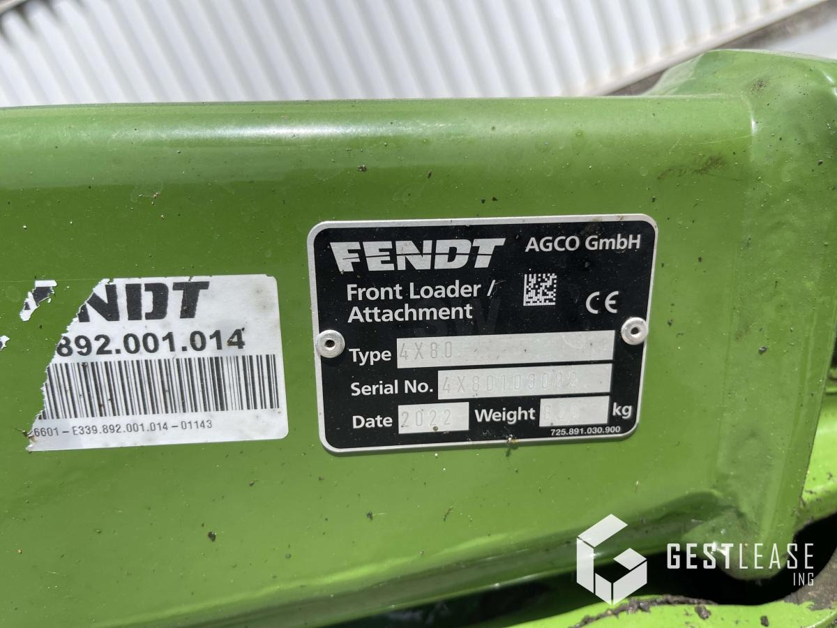 Prednji utovarivač za traktor Fendt CARGO 4X 80: slika 8 Prednji utovarivač za traktor Fendt CARGO 4X 80: slika 8