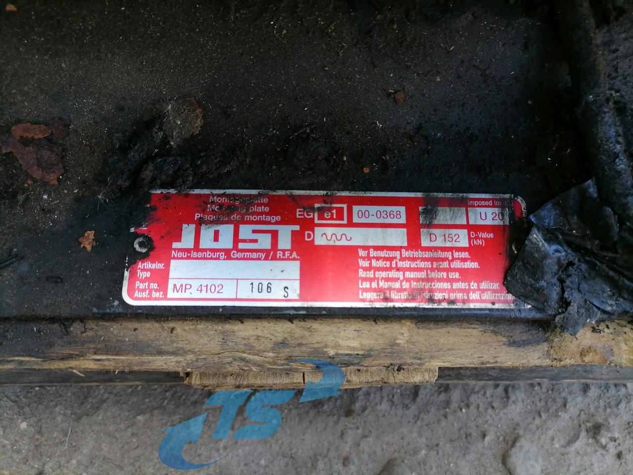 MAN Fifht wheel 81427106222 - Spojnica na petom točku za Kamion: slika 3 MAN Fifht wheel 81427106222 - Spojnica na petom točku za Kamion: slika 3