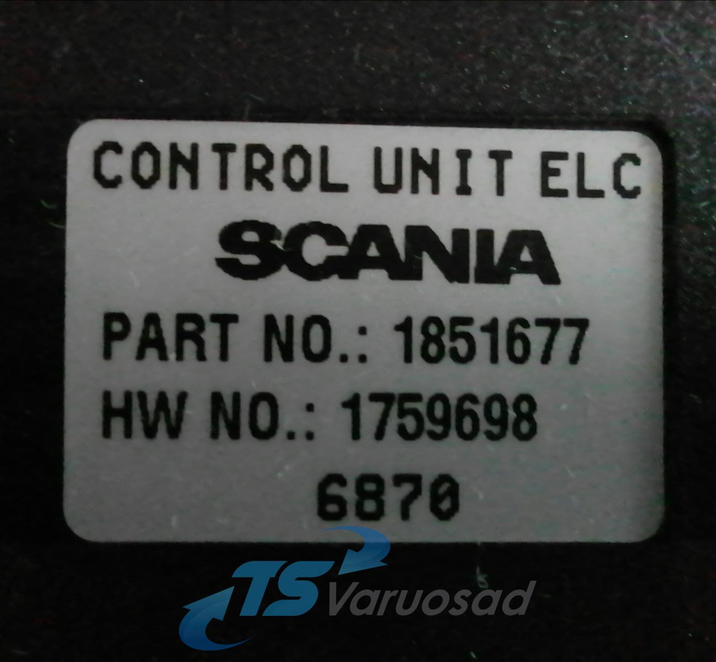 Scania Ecu, ECAS 1759698 - Upravljačka jedinica za Kamion: slika 4 Scania Ecu, ECAS 1759698 - Upravljačka jedinica za Kamion: slika 4