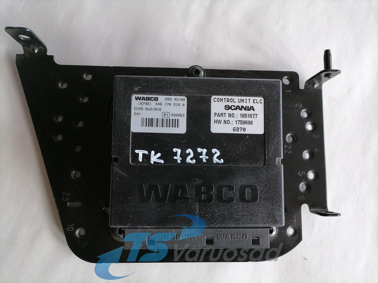 Scania Ecu, ECAS 1759698 - Upravljačka jedinica za Kamion: slika 3 Scania Ecu, ECAS 1759698 - Upravljačka jedinica za Kamion: slika 3